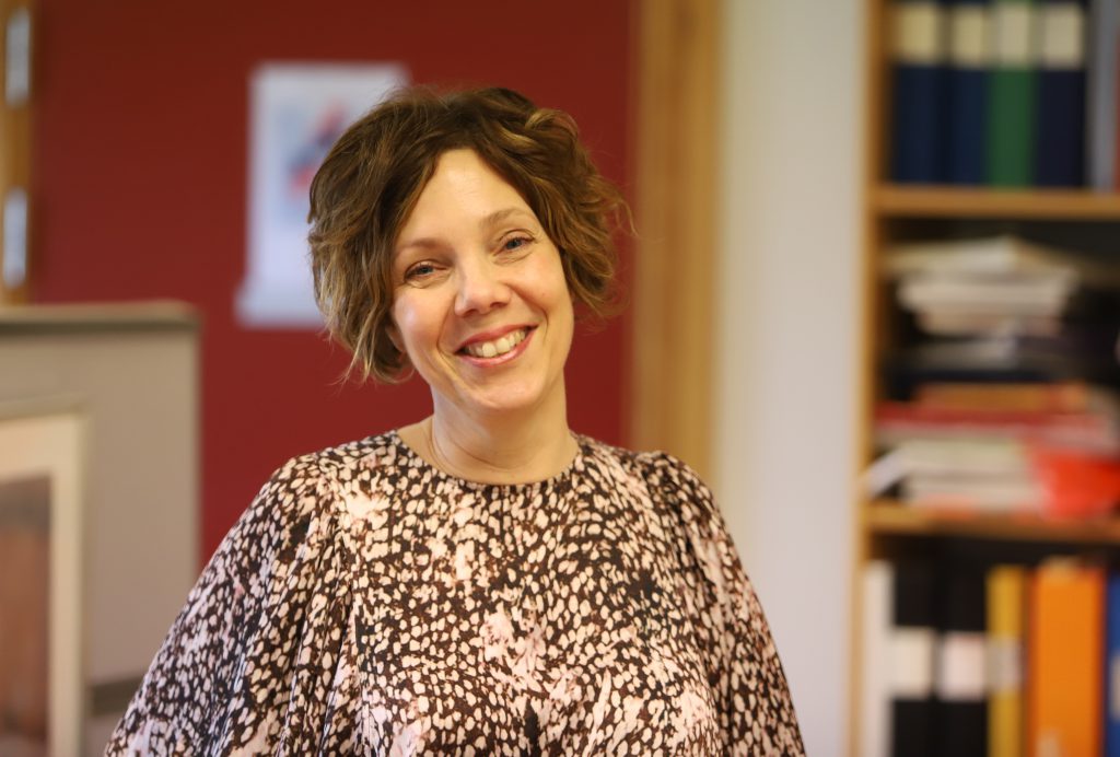 En bild på läraren Anna-Karin Brogren Hansson