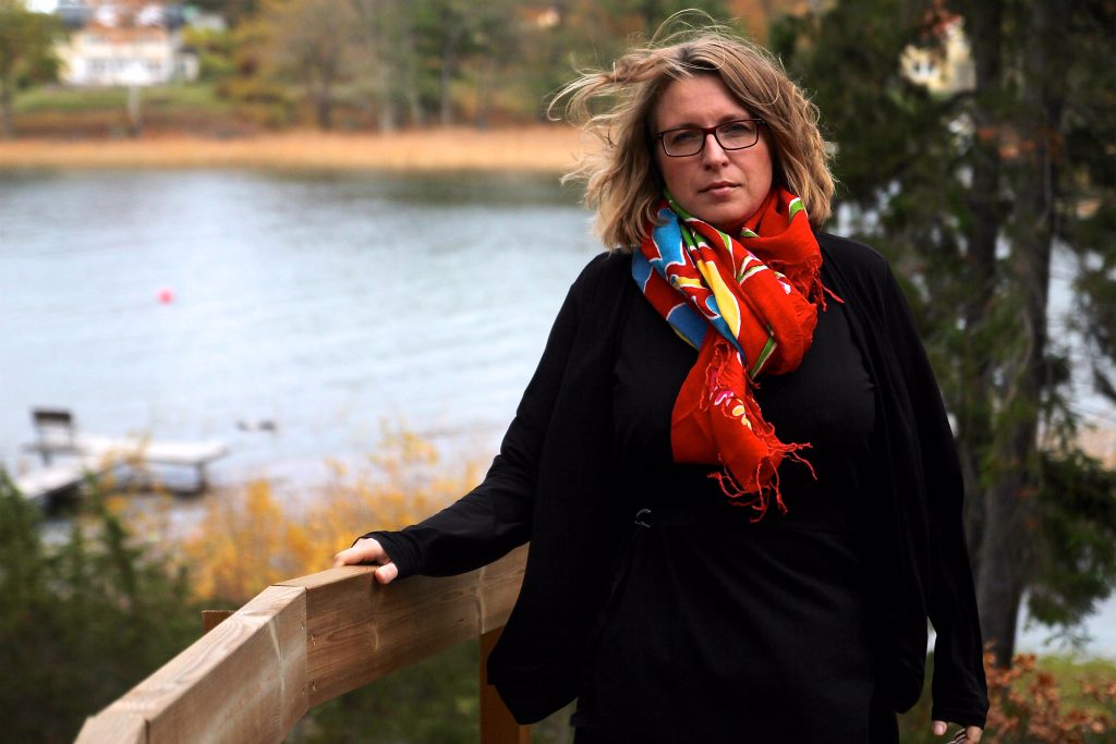 Emma Rosengren, rektor för Foucaultgymnasiet i Södertälje